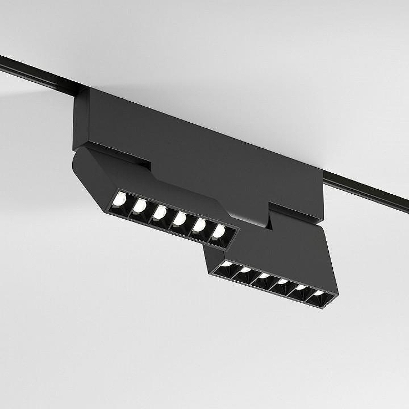 Накладной светильник Elektrostandard Slim Magnetic a066540 цвет плафона/подвески Черный, цвет арматуры Черный