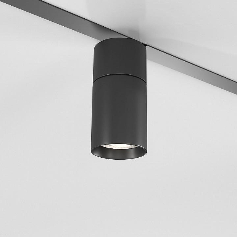 Накладной светильник Elektrostandard Slim Magnetic a066589 цвет плафона/подвески Черный, цвет арматуры Черный