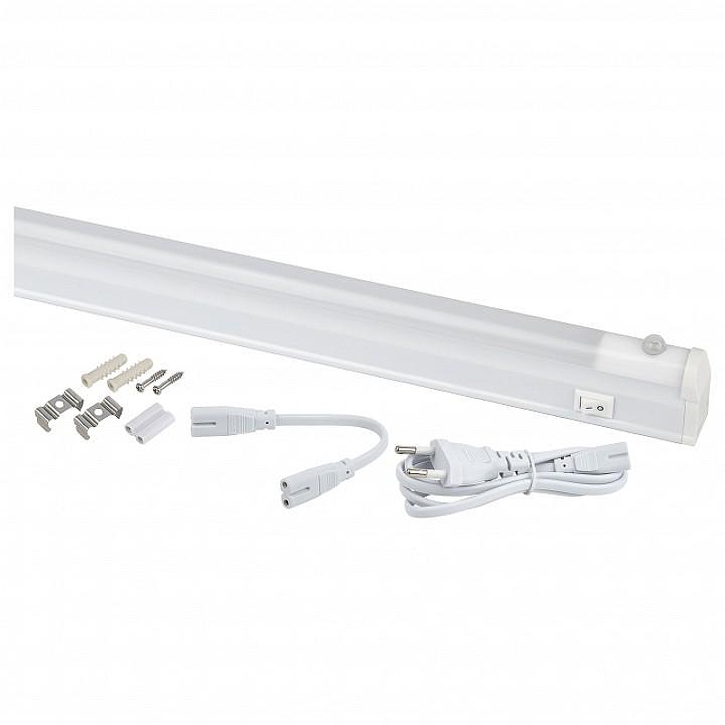Накладной светильник Эра LLED-02-04W-4000-MS-W цвет плафона/подвески Белый, цвет арматуры Белый