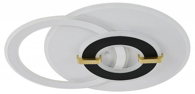 Накладной светильник Escada Antl1a 10269/3LED цвет плафона/подвески Белый, Черный, цвет арматуры Белый, Золото, Черный