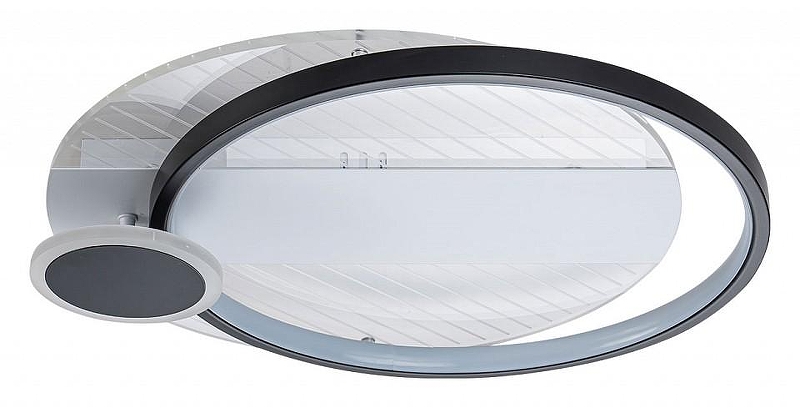 Накладной светильник Escada Concept 10226/3LED ROUND цвет плафона/подвески Белый, Черный, цвет арматуры Белый