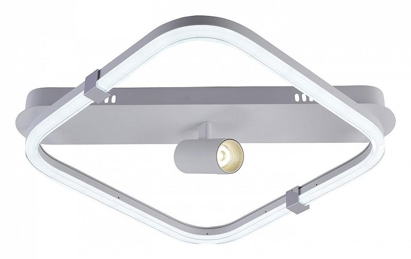 Накладной светильник Escada Factor 10280/1LED цвет плафона/подвески Белый, цвет арматуры Хром