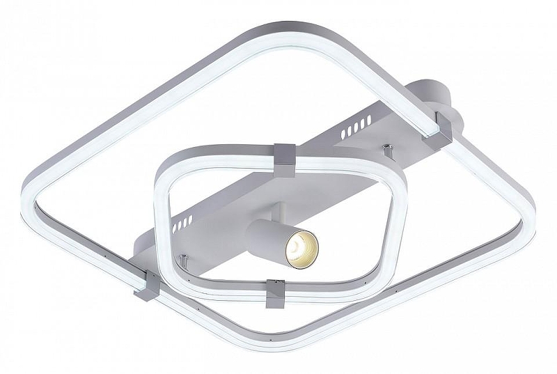 Накладной светильник Escada Factor 10280/2LED цвет плафона/подвески Белый, цвет арматуры Хром