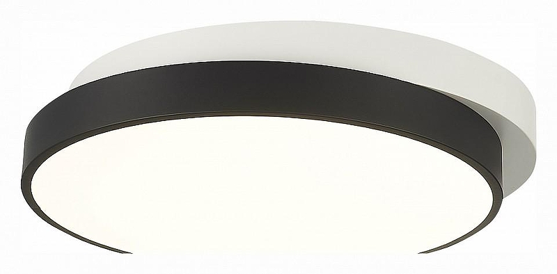 Накладной светильник EVOLUCE Qvo SLE200702-01 цвет плафона/подвески Белый, цвет арматуры Белый, Черный