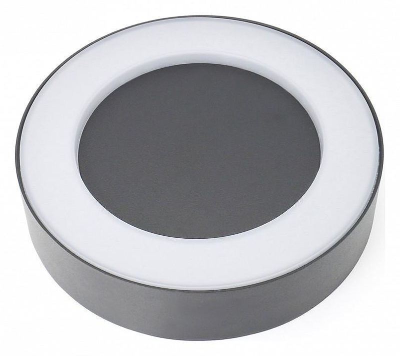 Накладной светильник Favourite Washer 2865-1W цвет плафона/подвески Белый, Черный, цвет арматуры Черный