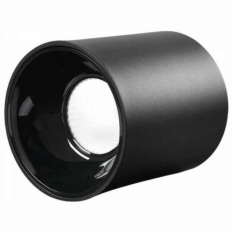 Накладной светильник iLedex Metrica 116-12W-D75-4K-36DG-BK цвет плафона/подвески Прозрачный, цвет арматуры Черный