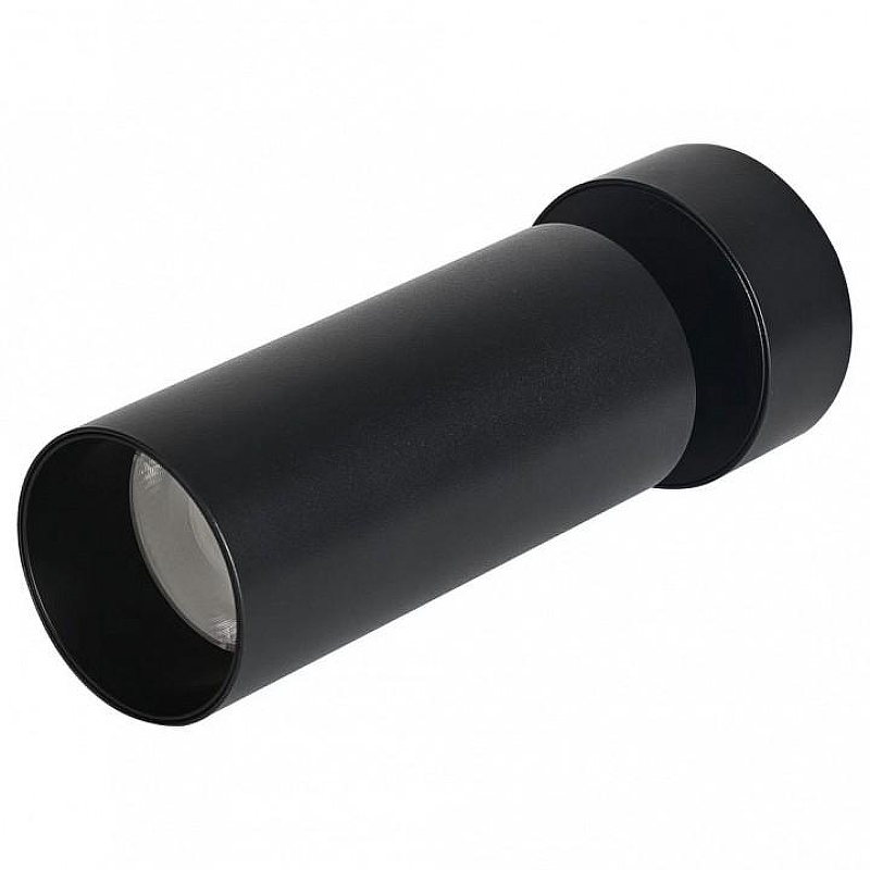 Накладной светильник iLedex Metrica 118-24W-D63-4K-36DG-BK цвет плафона/подвески Прозрачный, цвет арматуры Черный