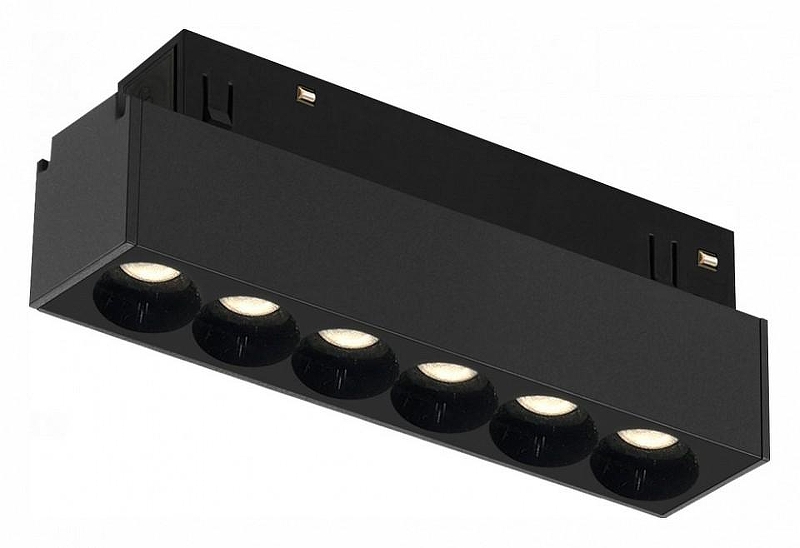 Накладной светильник iLedex Technical VISION48/22 4822-002-L120-6W-38DG-3000K-BK цвет плафона/подвески Черный, цвет арматуры Черный