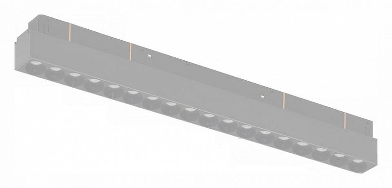 Накладной светильник iLedex Technical VISION48/22 4822-002-L350-18W-38DG-3000K-WH цвет плафона/подвески Белый, цвет арматуры Белый