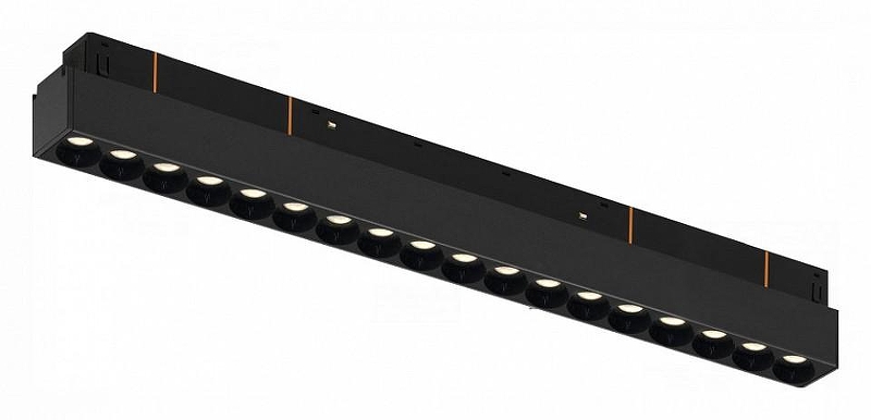 Накладной светильник iLedex Technical VISION48/22 4822-002-L350-18W-38DG-3000K-BK цвет плафона/подвески Черный, цвет арматуры Черный
