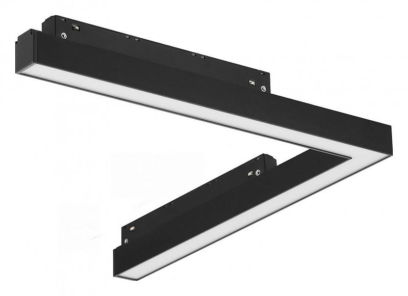 Накладной светильник iLedex Technical VISION48/22 4822-013-L320-16W-110DG-3000K-BK цвет плафона/подвески Черный, цвет арматуры Черный