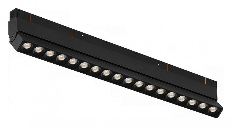 Накладной светильник iLedex Technical VISION48/22 SMART 4822-003-L350-18W-38DG-BK цвет плафона/подвески Черный, цвет арматуры Черный