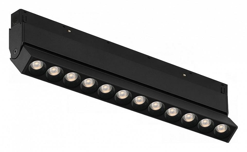 Накладной светильник iLedex Technical VISION48/22 SMART 4822-003-L236-12W-38DG-BK цвет плафона/подвески Черный, цвет арматуры Черный
