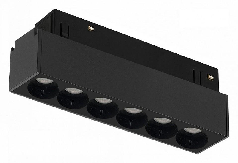 Накладной светильник iLedex Technical VISION48/22 SMART 4822-002-L120-6W-38DG-BK цвет плафона/подвески Черный, цвет арматуры Черный