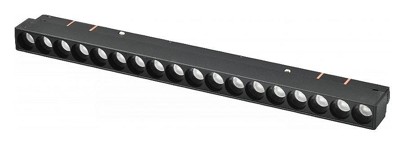 Накладной светильник iLedex Technical VISION48/22 SMART 4822-002-L350-18W-38DG-BK цвет плафона/подвески Черный, цвет арматуры Черный