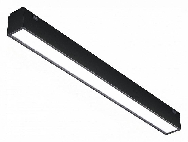 Накладной светильник iLedex Technical VISION48/25 4825-038-L293-12W-110DG-3000K-BK цвет плафона/подвески Черный, цвет арматуры Черный