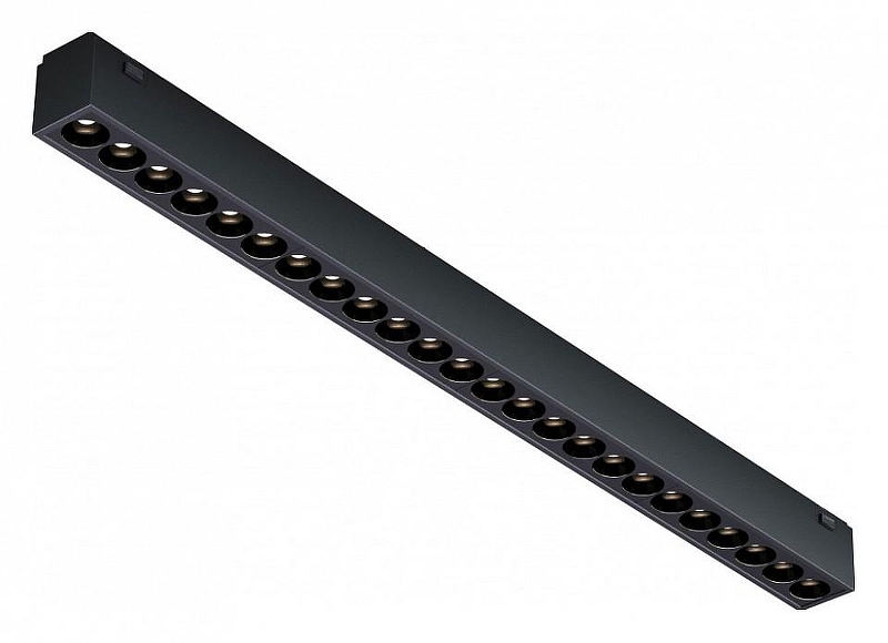 Накладной светильник iLedex Technical VISION48/25 4825-039-L389-24W-36DG-3000K-BK цвет плафона/подвески Черный, цвет арматуры Черный