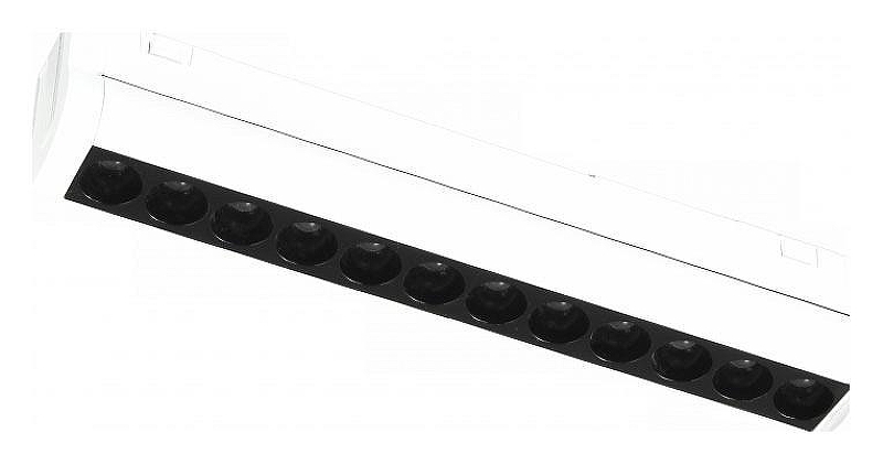 Накладной светильник iLedex Technical VISION48/25 4825-041-L209-12W-36DG-4000K-WH цвет плафона/подвески Белый, цвет арматуры Белый