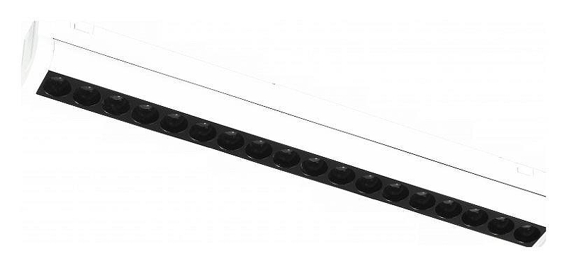Накладной светильник iLedex Technical VISION48/25 4825-041-L305-18W-36DG-3000K-WH цвет плафона/подвески Белый, цвет арматуры Белый