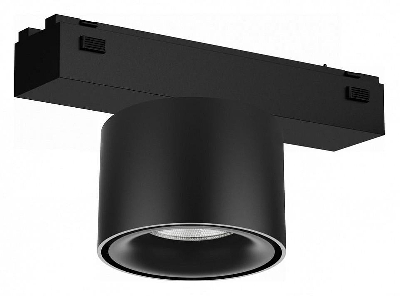 Накладной светильник iLedex Technical VISION48/25 4825-049-D74-10W-60DG-4000K-BK цвет плафона/подвески Черный, цвет арматуры Черный