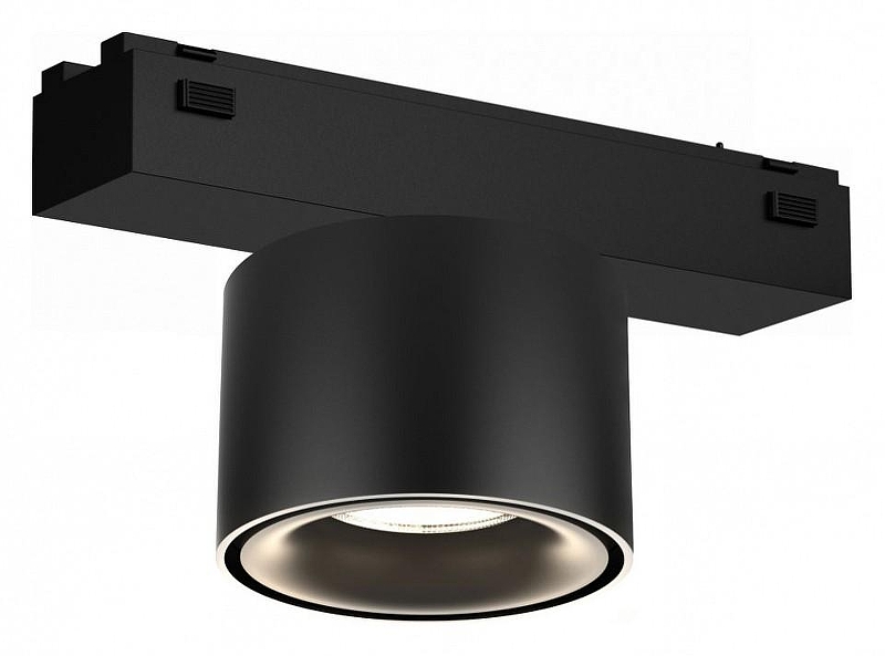 Накладной светильник iLedex Technical VISION48/25 SMART 4825-049-D74-10W-60DG-BK цвет плафона/подвески Черный, цвет арматуры Черный