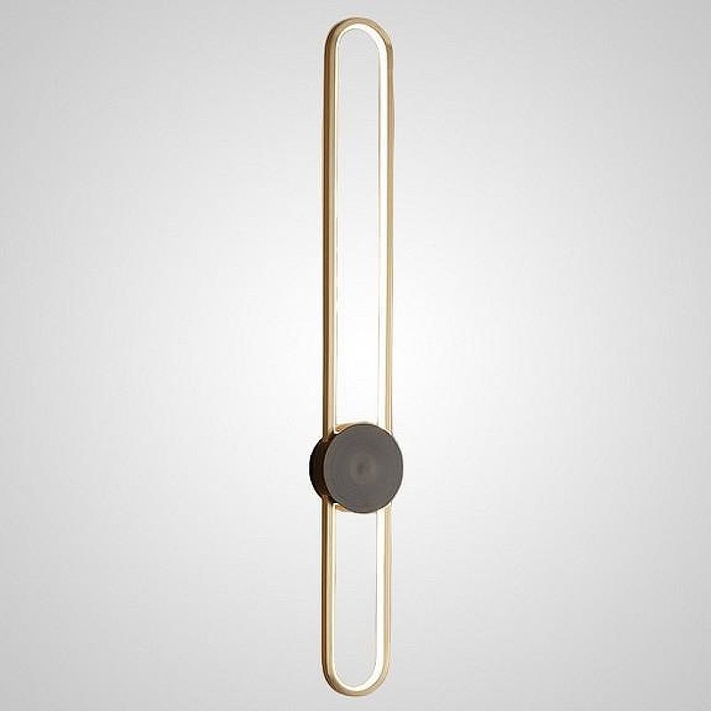 Накладной светильник Imperiumloft He1dy-L01 230862-23 цвет плафона/подвески Белый, цвет арматуры Латунь, Черный
