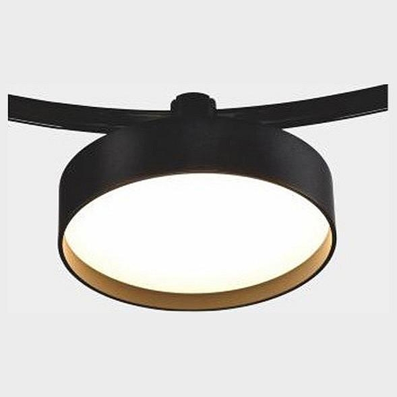 Накладной светильник Italline Fantom IT010-4022 black 3000K цвет плафона/подвески Черный, цвет арматуры Черный