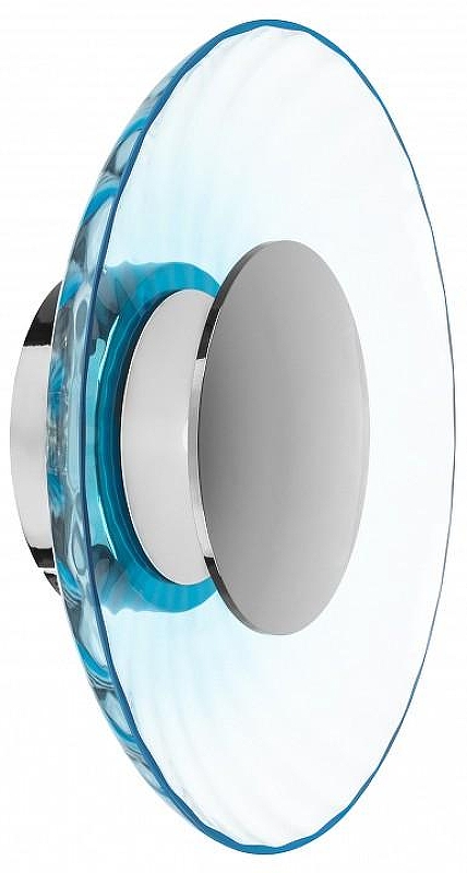 Накладной светильник Lightstar Celesta 809025 цвет плафона/подвески Голубой, цвет арматуры Хром