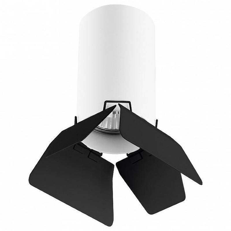 Накладной светильник Lightstar Rullo R436437 цвет плафона/подвески Белый, Черный, цвет арматуры Белый