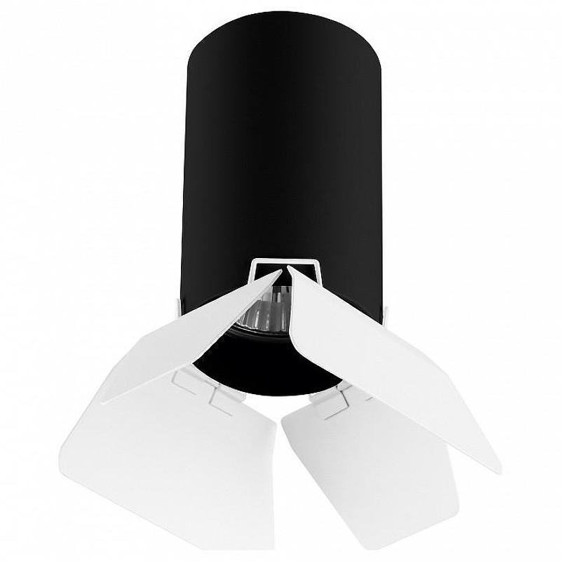 Накладной светильник Lightstar Rullo R437436 цвет плафона/подвески Белый, Черный, цвет арматуры Черный