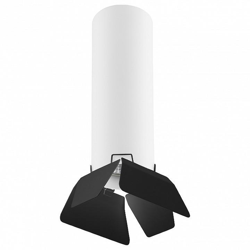Накладной светильник Lightstar Rullo R496437 цвет плафона/подвески Белый, Черный, цвет арматуры Белый