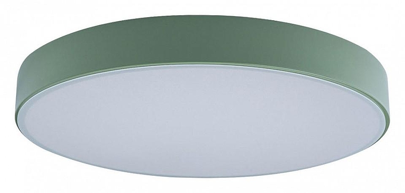 Накладной светильник Loft it Axel 1 10002/24 Green цвет плафона/подвески Белый, Зеленый, цвет арматуры Зеленый