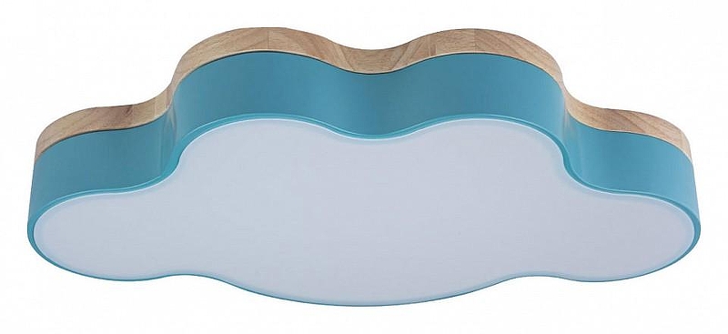 Накладной светильник Loft it Axel 4 10005/30 Blue цвет плафона/подвески Белый, Голубой, цвет арматуры Голубой