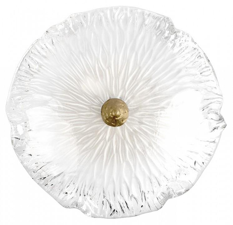 Накладной светильник Loft it Bloom 10352W/B AB цвет плафона/подвески Прозрачный, цвет арматуры Бронза
