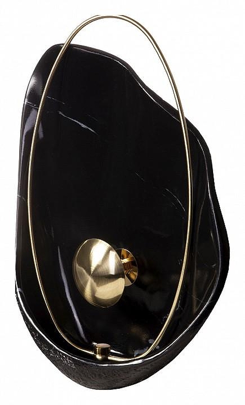 Накладной светильник Loft it Clam 10043 Black цвет плафона/подвески Черный, Золото, цвет арматуры Черный