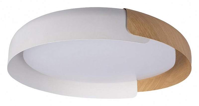 Накладной светильник Loft it Coin 10198 White цвет плафона/подвески Белый, Коричневый, цвет арматуры Белый