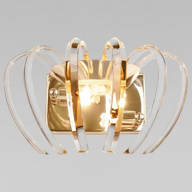 Накладной светильник Loft it Dakota 10300W French gold цвет плафона/подвески Прозрачный, цвет арматуры Золото