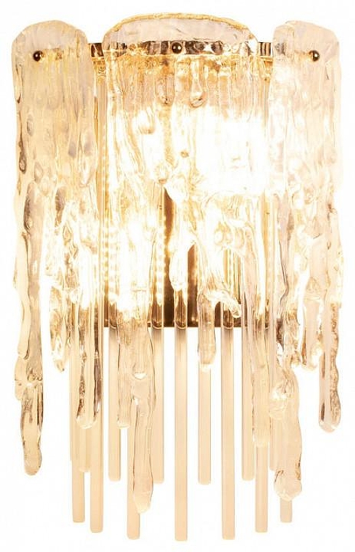 Накладной светильник Loft it Flor1da 10298W French gold цвет плафона/подвески Прозрачный, цвет арматуры Золото