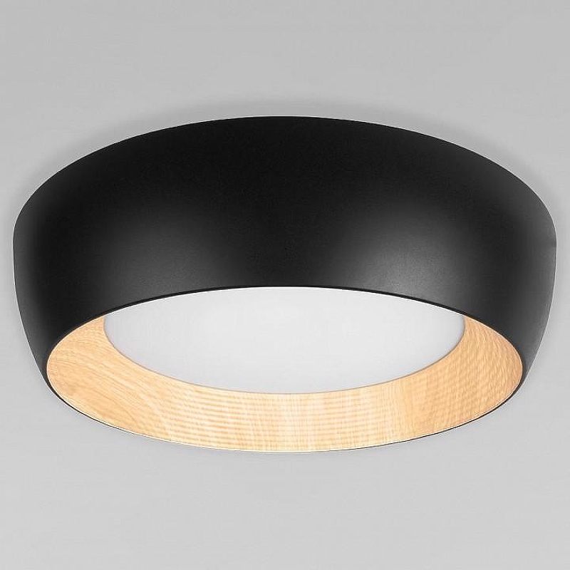 Накладной светильник Loft it Folk 10255/500 Black цвет плафона/подвески Коричневый, Черный, цвет арматуры Черный