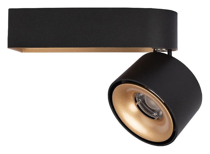 Накладной светильник Loft it Knof 10324/A Gold Black цвет плафона/подвески Черный, Золото, цвет арматуры Черный