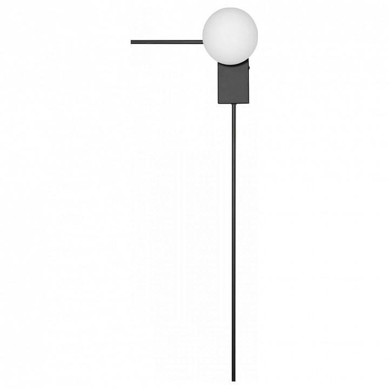 Накладной светильник Loft it Mer1d1an 10132/C Black цвет плафона/подвески Белый, цвет арматуры Черный