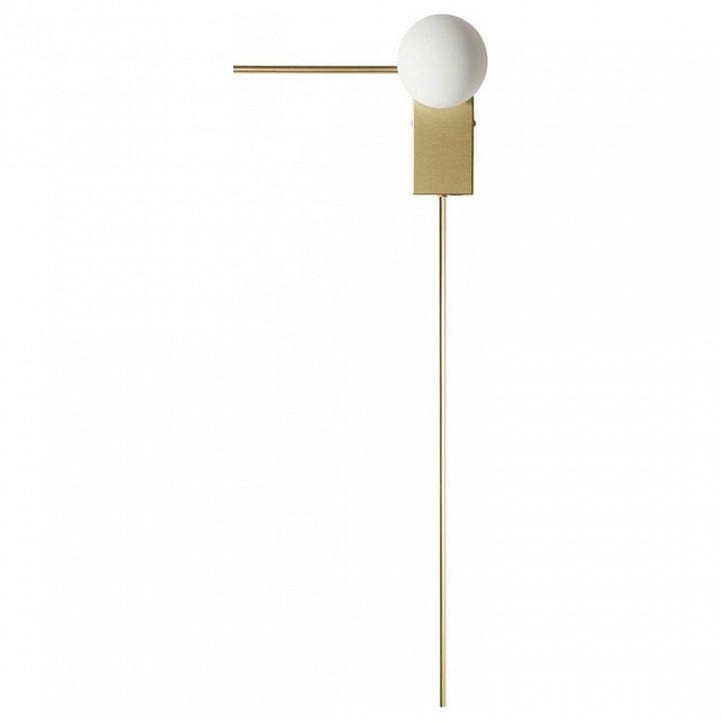 Накладной светильник Loft it Mer1d1an 10132/C Gold цвет плафона/подвески Белый, цвет арматуры Золото