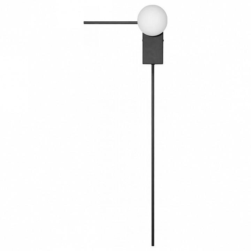 Накладной светильник Loft it Mer1d1an 10132/D Black цвет плафона/подвески Белый, цвет арматуры Черный