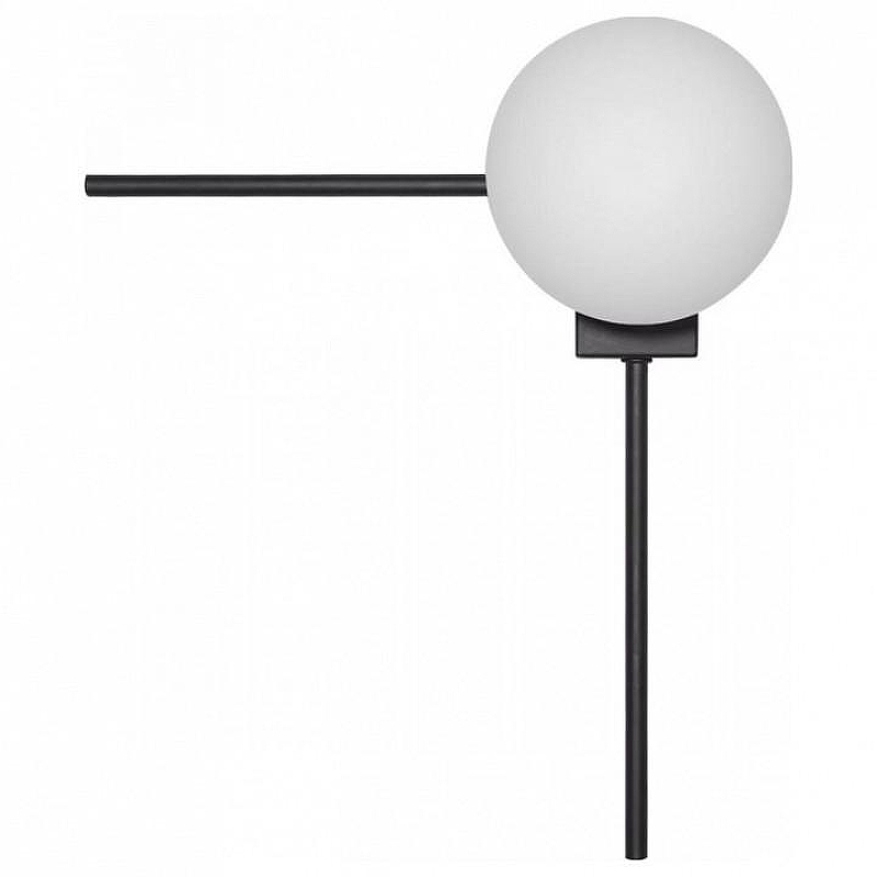Накладной светильник Loft it Meridian 10132/B Black цвет плафона/подвески Белый, цвет арматуры Черный