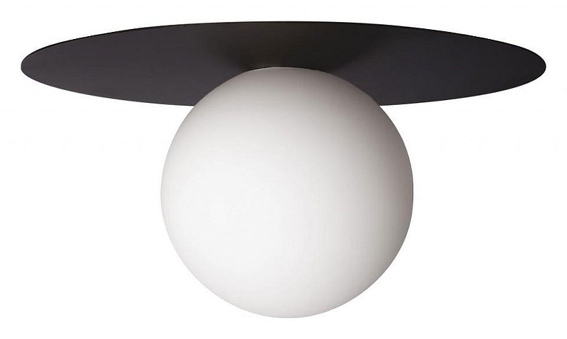 Накладной светильник Loft it Ufo 10120/250C Black цвет плафона/подвески Белый, цвет арматуры Черный