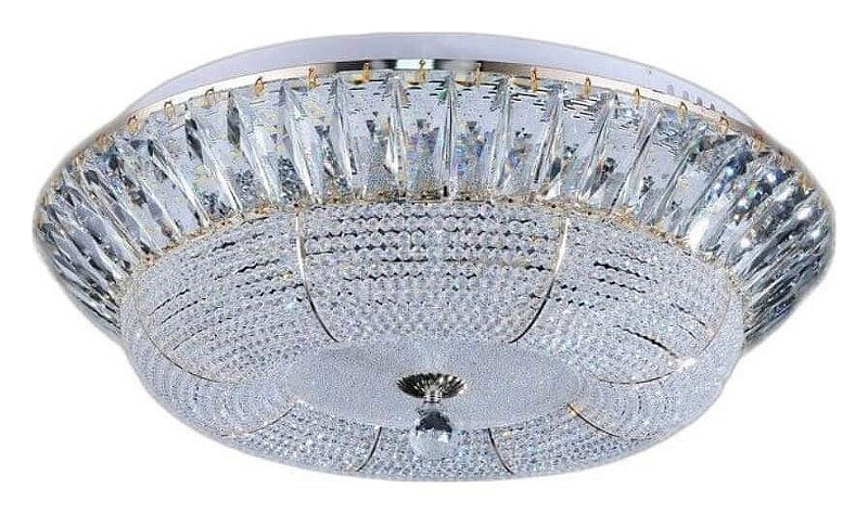 Накладной светильник LUMINA DECO Mirana DDP 3197-60 цвет плафона/подвески Прозрачный, цвет арматуры Хром
