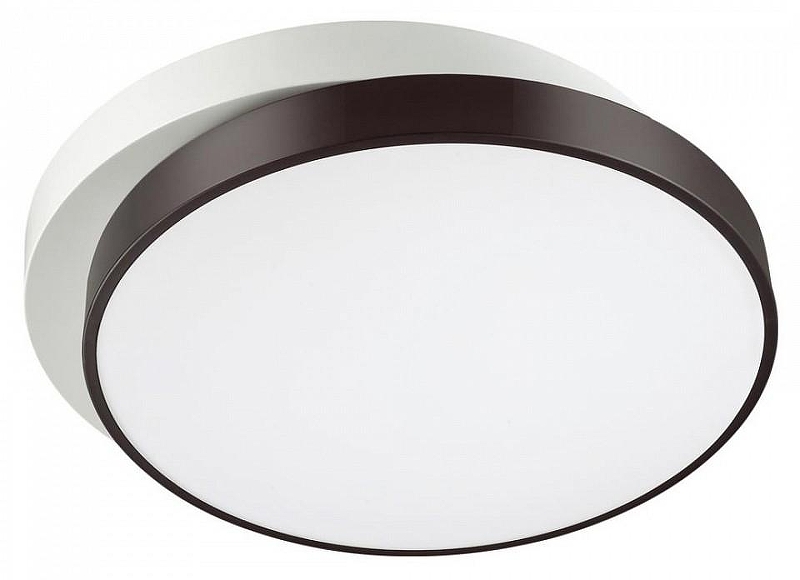 Накладной светильник Lumion Agatha 4509/72CL цвет плафона/подвески Белый, цвет арматуры Белый, Коричневый