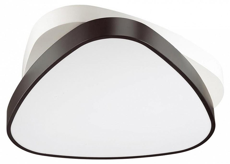 Накладной светильник Lumion Agatha 4510/72CL цвет плафона/подвески Белый, цвет арматуры Белый, Коричневый