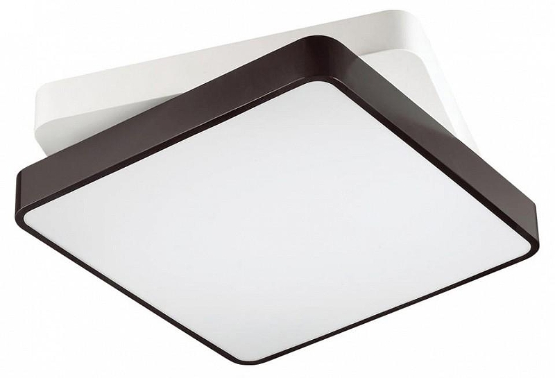 Накладной светильник Lumion Agatha 4511/72CL цвет плафона/подвески Белый, цвет арматуры Белый, Коричневый