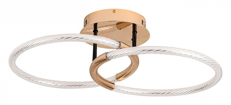 Накладной светильник Lumion Lara 6545/61CL цвет плафона/подвески Белый, цвет арматуры Золото